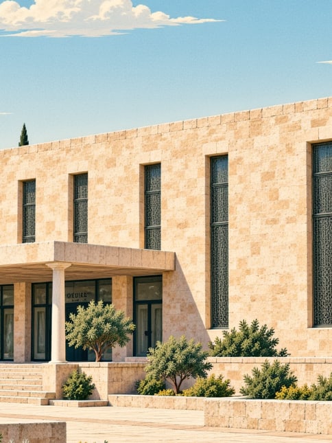 Zeichnung: Zinciriye-Medrese, Mardin