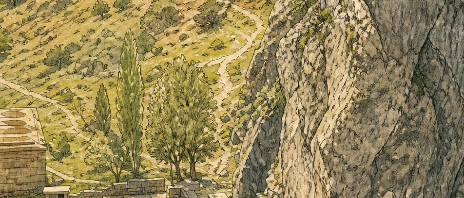 Zümrüt Hot Spring çizimi, Şırnak